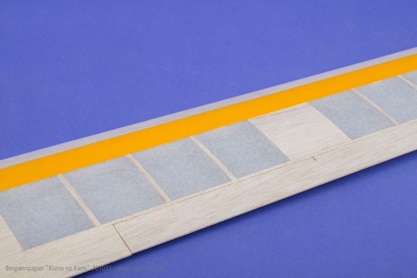 Bespannpapier "Kumo no Kami" 21g weiß, 125x60 cm, 10 Bogen